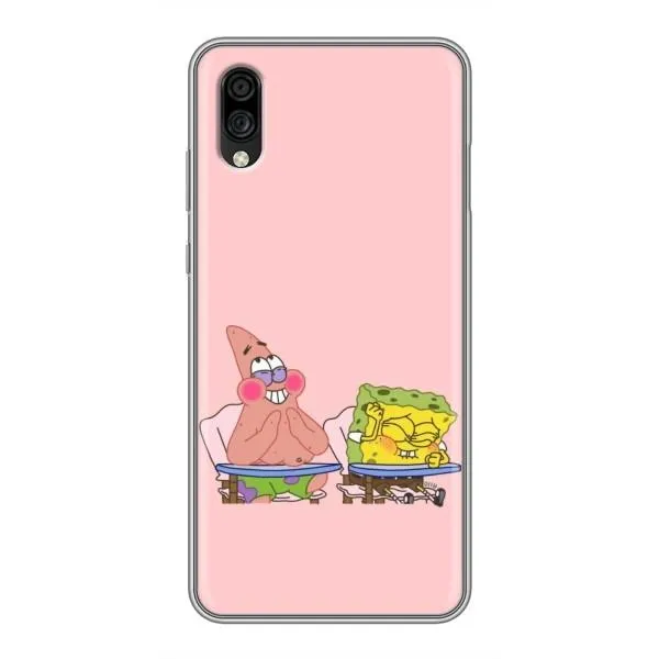 Чехол с принтом «За партой» для ZTE Blade A5 (2020)