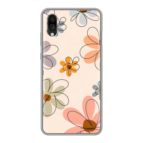 Чехол с принтом «Разноцветные цветы» для ZTE Blade A5 (2020) Чехол с принтом «Разноцветные цветы» для ZTE Blade A5 (2020)
