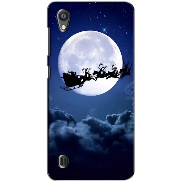 Чехол с принтом «Санта - луна» для ZTE Blade A5