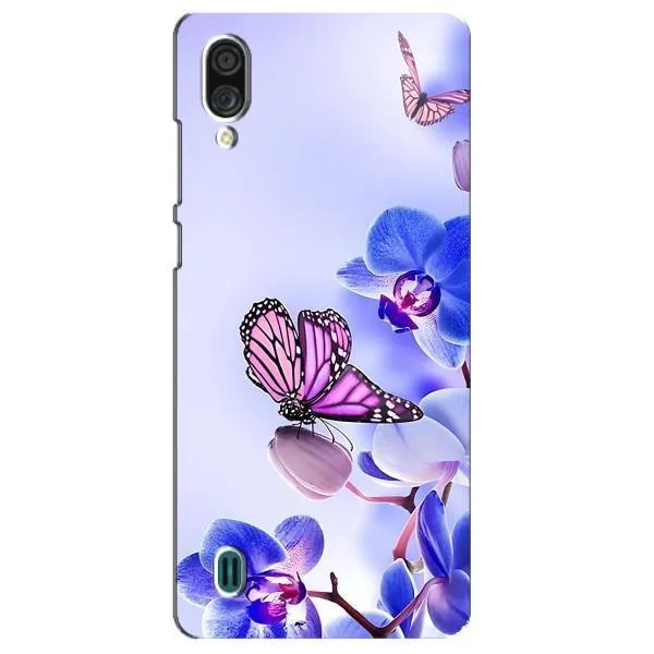 Чехол с принтом «Бабочка на цветочке» для ZTE Blade A51 Lite