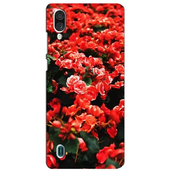 Чехол с принтом «Цветы красные» для ZTE Blade A51 Lite