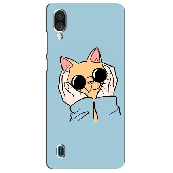 Чехол с принтом «Котик в очках» для ZTE Blade A51 Lite