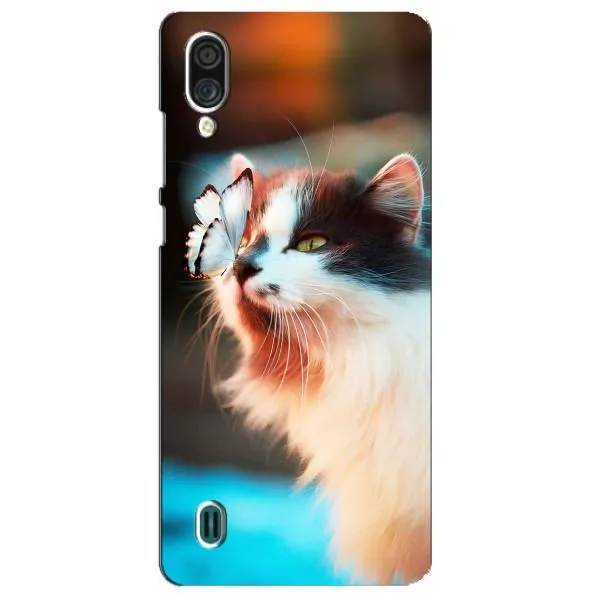 Чехол с принтом «Котик с бабочкой» для ZTE Blade A51 Lite