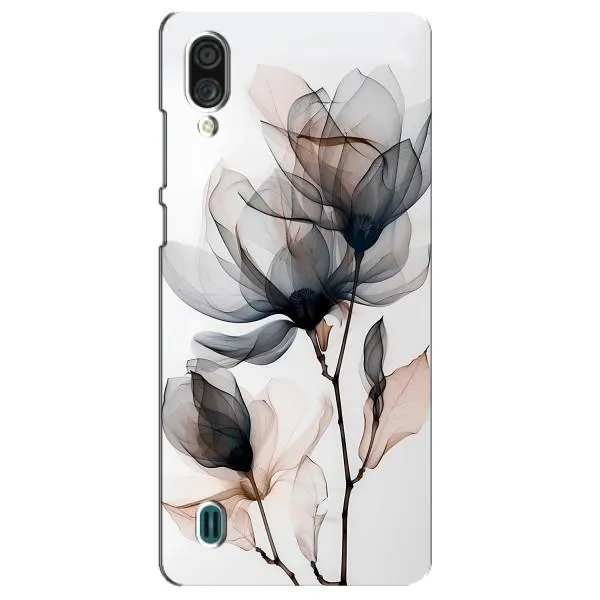 Чехол с принтом «Цветы на белом» для ZTE Blade A51 Lite Чехол с принтом «Цветы на белом» для ZTE Blade A51 Lite