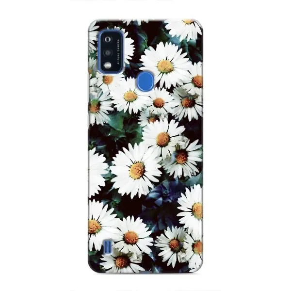 Чехол с принтом «Ромашки» для ZTE Blade A51 Чехол с принтом «Ромашки» для ZTE Blade A51