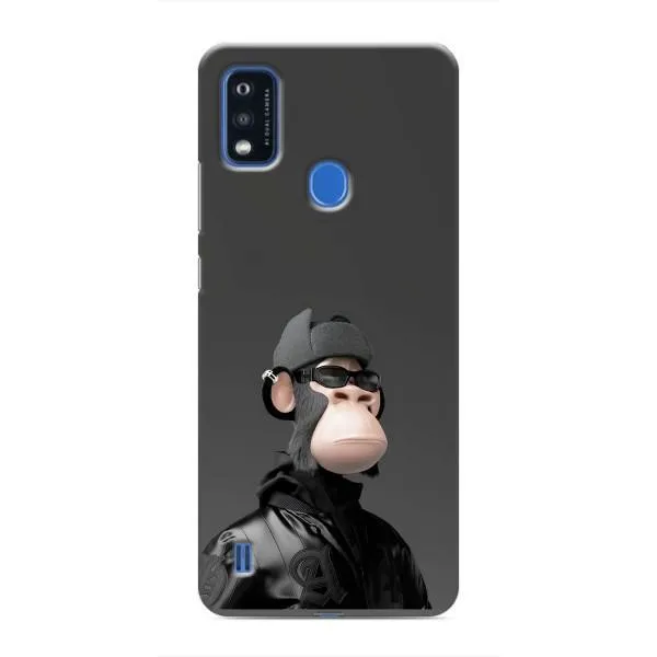 Чохол з принтом «стильна мавпа NFT» для ZTE Blade A51 Чохол з принтом «стильна мавпа NFT» для ZTE Blade A51
