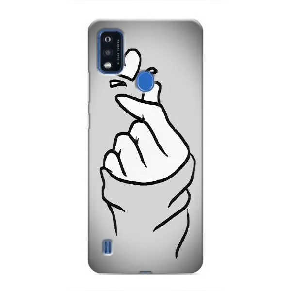 Чехол с принтом «Значок Love» для ZTE Blade A51