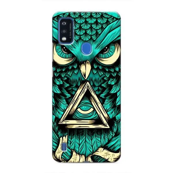 Чохол з принтом «Сова з оком» для ZTE Blade A51
