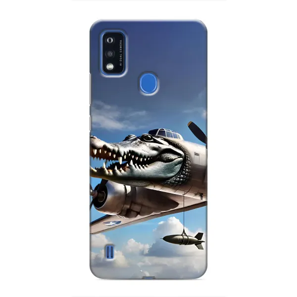 Чехол с принтом «Бомбардиро крокодило» для ZTE Blade A51