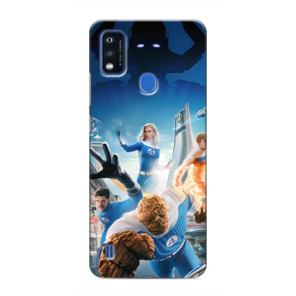 Чехол с принтом «Герои Фантастическая Четверка» для ZTE Blade A51