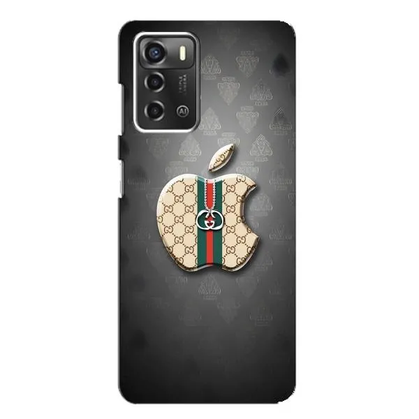 Чехол с принтом «Apple gucci» для ZTE Blade A52 Чехол с принтом «Apple gucci» для ZTE Blade A52