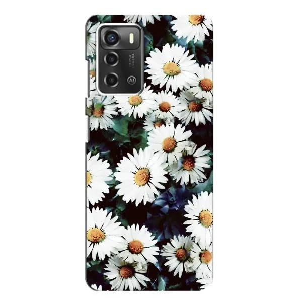 Чохол з принтом «Ромашки» для ZTE Blade A52