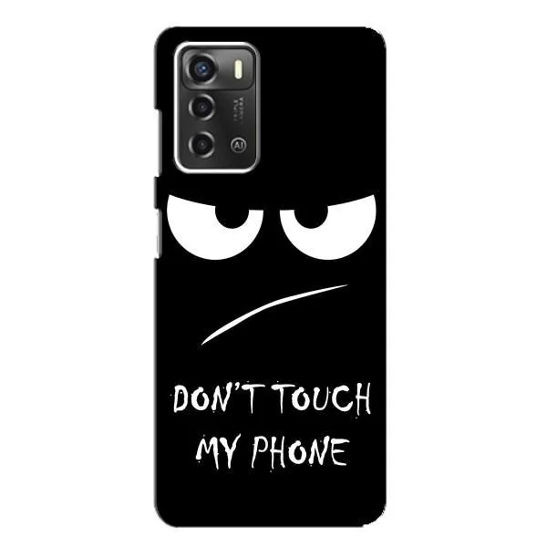 Чохол з принтом «Dont Touch» для ZTE Blade A52
