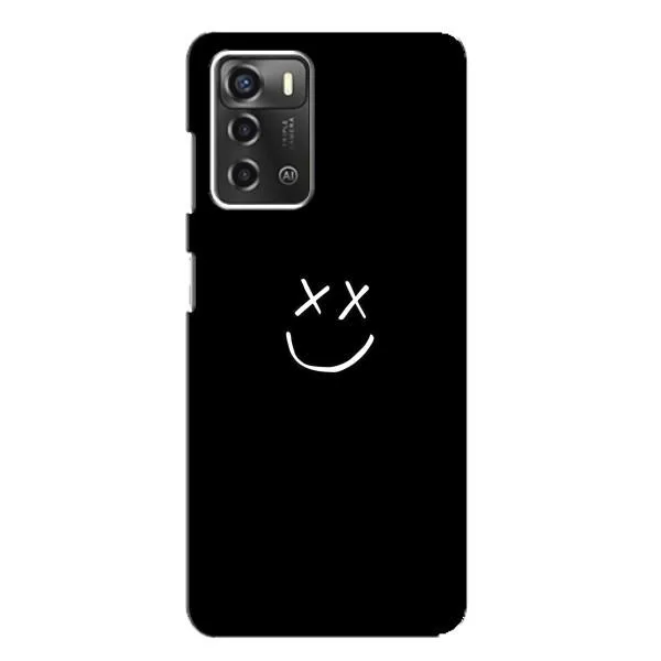 Чохол з принтом «Смайл» для ZTE Blade A52