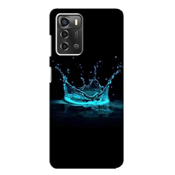 Чохол з принтом «Крапля корони» для ZTE Blade A52