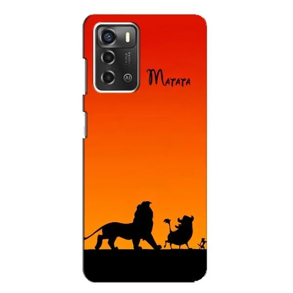 Чехол с принтом «Акуна Матата закат» для ZTE Blade A52