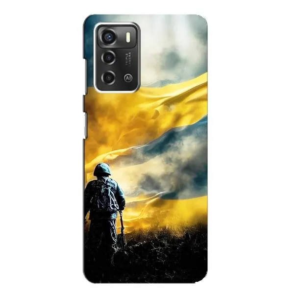 Чехол с принтом «Война» для ZTE Blade A52