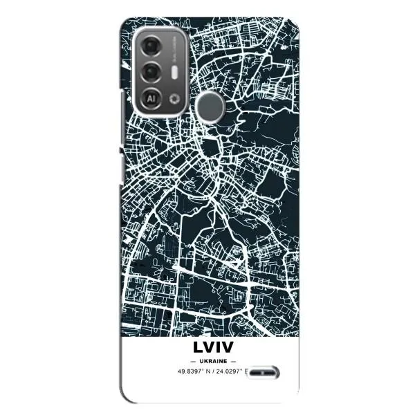 Чехол с принтом «Львов» для ZTE Blade A53 Pro