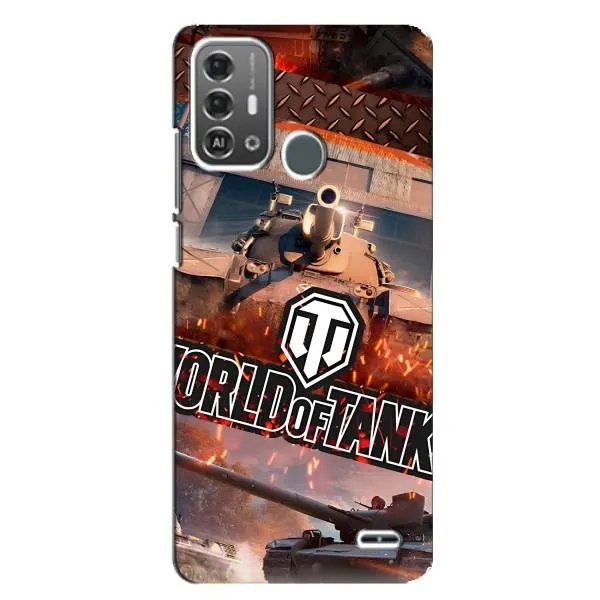 Чехол с принтом «World of Tanks» для ZTE Blade A53 Pro