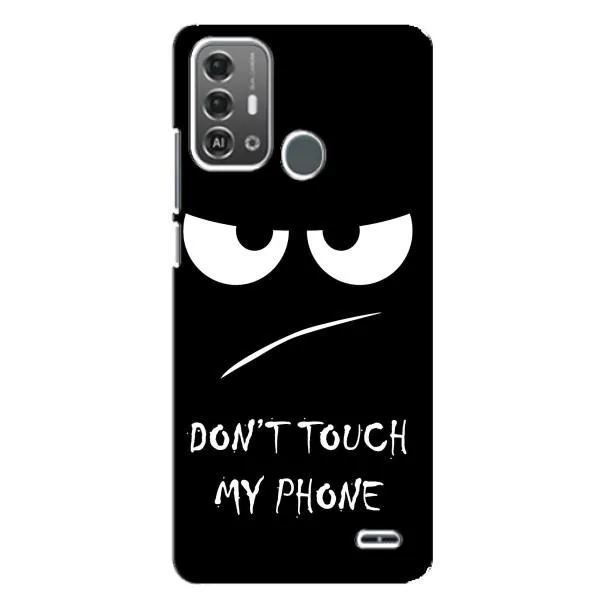 Чехол с принтом «Dont Touch» для ZTE Blade A53 Pro
