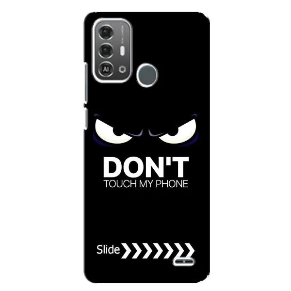 Чехол с принтом «Не трогай телефон» для ZTE Blade A53 Pro