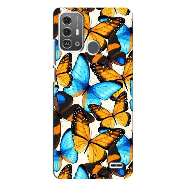 Чехол с принтом «Яркие бабочки» для ZTE Blade A53 Pro Чехол с принтом «Яркие бабочки» для ZTE Blade A53 Pro