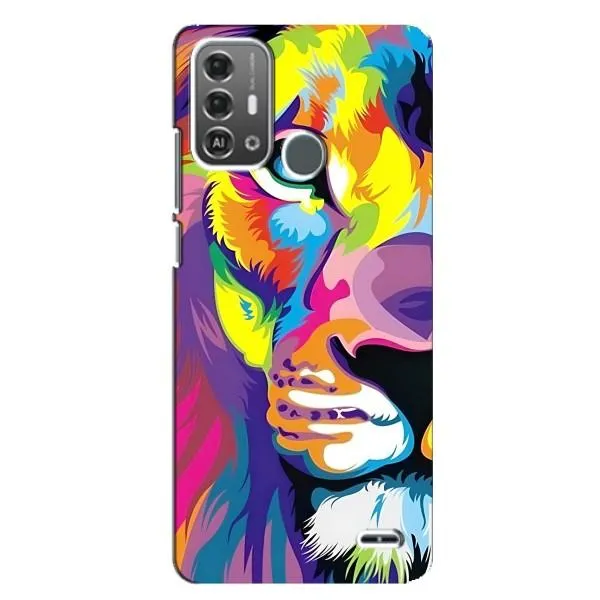 Чехол с принтом «Яркий Лев» для ZTE Blade A53 Pro Чехол с принтом «Яркий Лев» для ZTE Blade A53 Pro