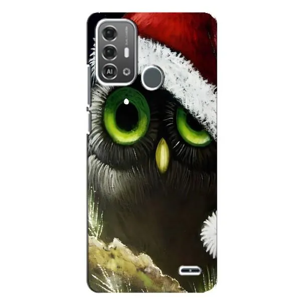Чехол с принтом «Новогодняя Сова» для ZTE Blade A53 Pro
