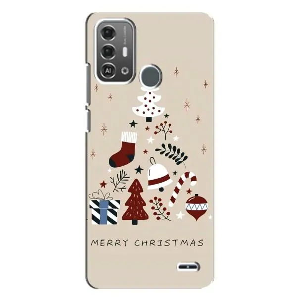 Чехол с принтом «Merry Christmas» для ZTE Blade A53 Pro Чехол с принтом «Merry Christmas» для ZTE Blade A53 Pro