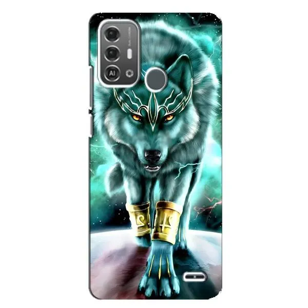 Чехол с принтом «Яркий волк» для ZTE Blade A53 Pro