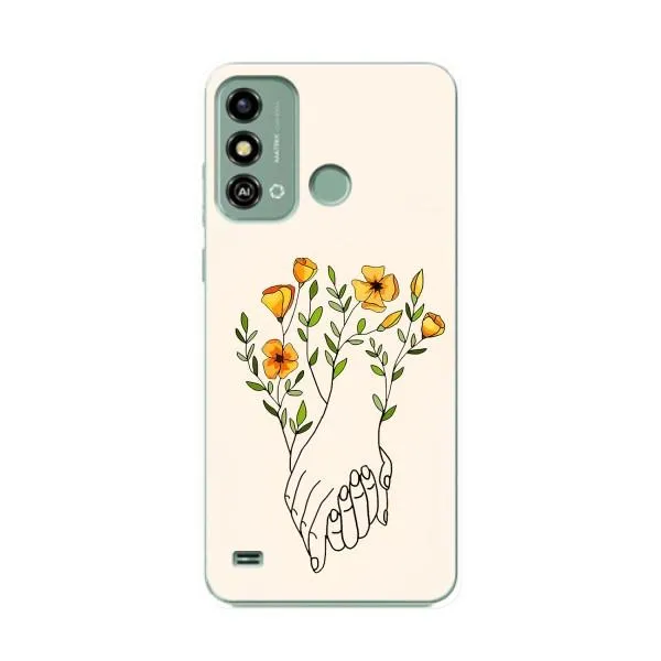 Чехол с принтом «Руки любви» для ZTE Blade A53