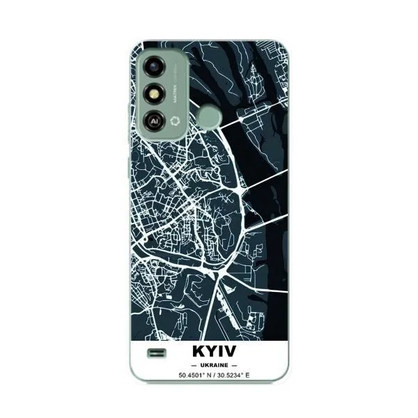 Чехол с принтом «Киев» для ZTE Blade A53