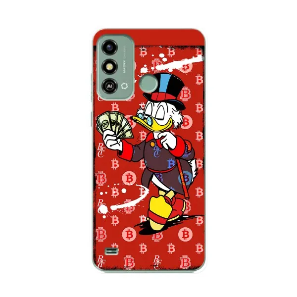 Чехол с принтом «Scrooge MagDag» для ZTE Blade A53