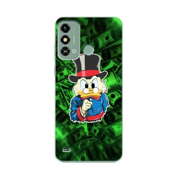 Чехол с принтом «Скрудж МакДак» для ZTE Blade A53