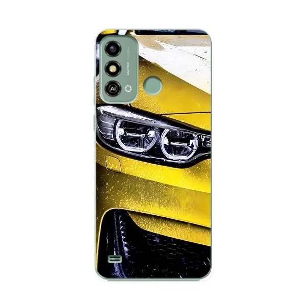 Чехол с принтом «Желтая машина» для ZTE Blade A53