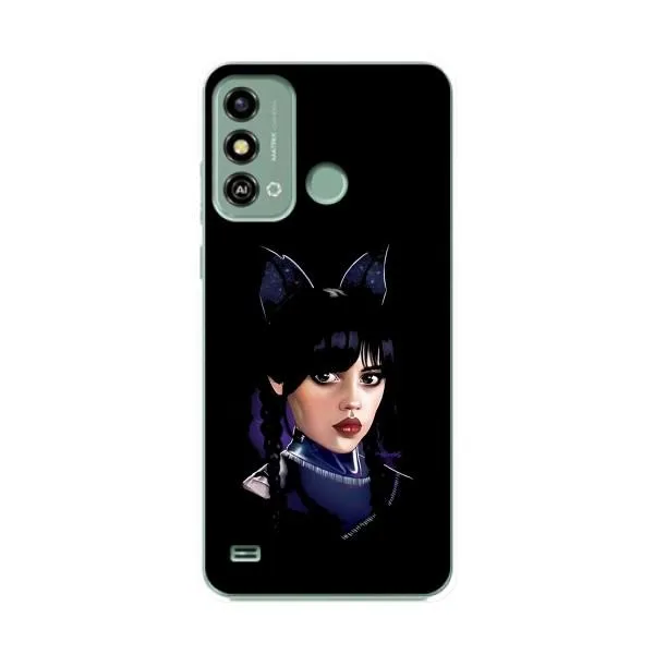 Чохол з принтом «серйозна Венздей» для ZTE Blade A53 Чохол з принтом «серйозна Венздей» для ZTE Blade A53