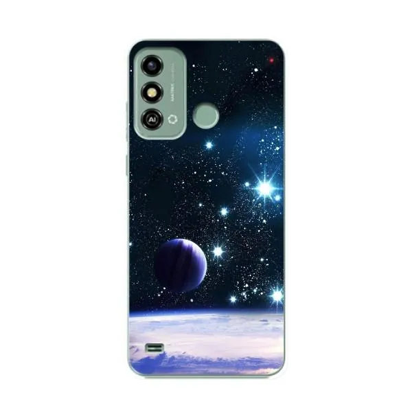 Чехол с принтом «Космический вид» для ZTE Blade A53 Чехол с принтом «Космический вид» для ZTE Blade A53