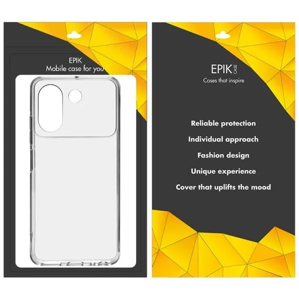 TPU чохол Epic Transparent 1,5mm для ZTE Blade A54 4G — Прозорий — фото 3