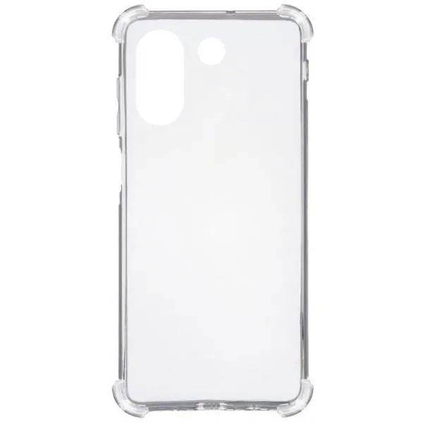 TPU чохол GETMAN Ease logo посилені кути для ZTE Blade A54 4G — Прозорий — фото 1