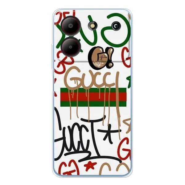 Чехол с принтом «Стиль GUUCI» для ZTE Blade A54