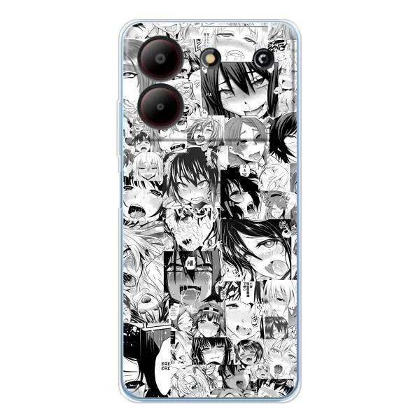 Чехол с принтом «Ahegao manga» для ZTE Blade A54
