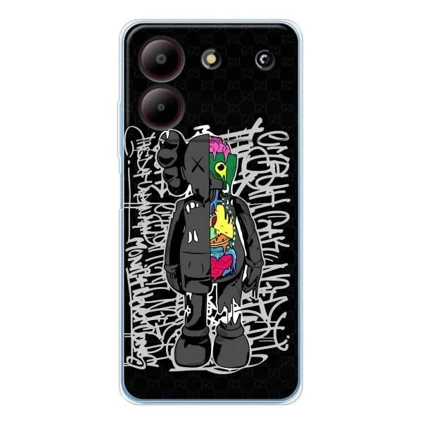 Чехол с принтом «Стиль Bearbrick» для ZTE Blade A54