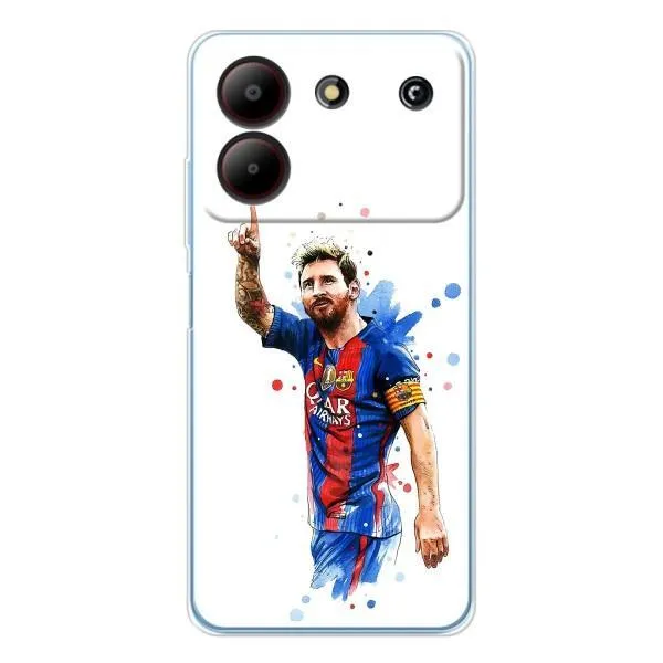 Чехол с принтом «Лео Месси» для ZTE Blade A54