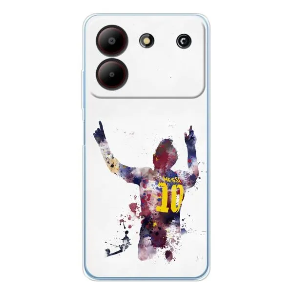 Чехол с принтом «Messi Barca» для ZTE Blade A54