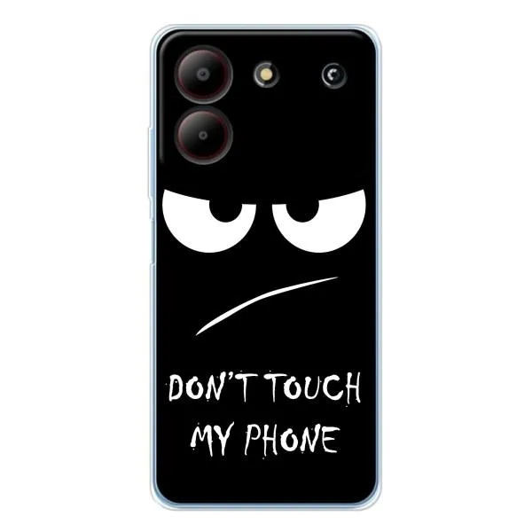 Чехол с принтом «Dont Touch» для ZTE Blade A54