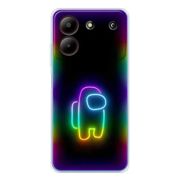 Чехол с принтом «Яркий скин» для ZTE Blade A54