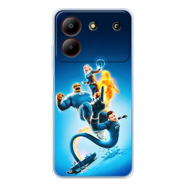 Чехол с принтом «Герои Фантастическая Четверка» для ZTE Blade A54