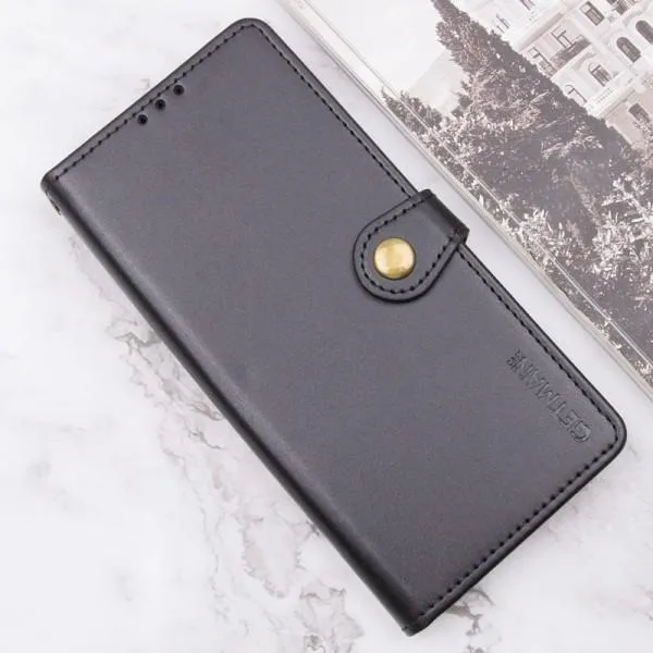 Шкіряний чохол-книжка GETMAN Gallant (PU) для ZTE Blade A55 4G — Чорний — фото 4 Шкіряний чохол-книжка GETMAN Gallant (PU) для ZTE Blade A55 4G — Чорний — фото 4