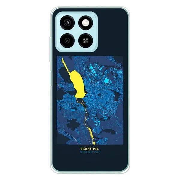 Чехол с принтом «Тернополь» для ZTE Blade A55