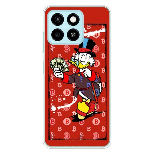 Чехол с принтом «Scrooge MagDag» для ZTE Blade A55